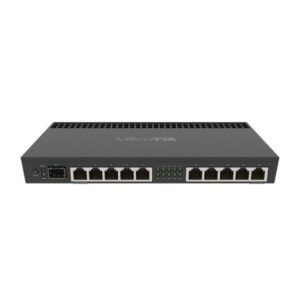MikroTik RB4011 Ethernet Router with 1U Rack-Mount