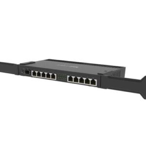 MikroTik RB4011 Ethernet Router with 1U Rack-Mount